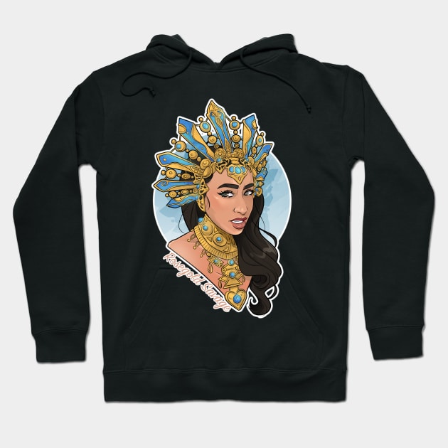 Kween (Rosegold Savage Edition) Hoodie by Ellerosegold